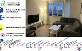 Logement Spacieux A 15Min De Paris - Free Parking - Free Wifi