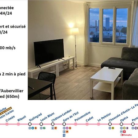 Logement Spacieux A 15Min De Paris - Free Parking - Free Wifi Pantin Extérieur photo